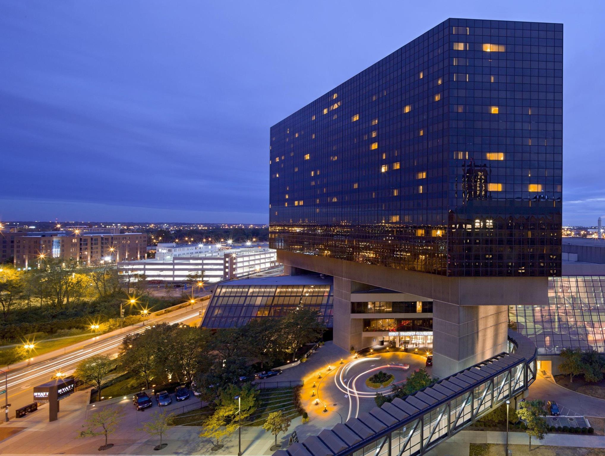 Hyatt Regency Columbus Hotell Exteriör bild
